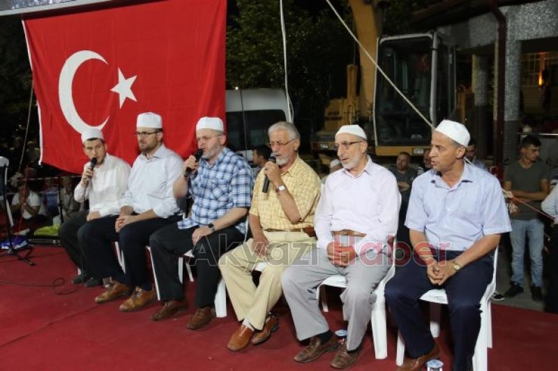 AKYAZIDA İKİNCİ EMRE KADAR MİLLİ İRADE VE DEMOKRASİ NÖBETİ SÜRÜYOR