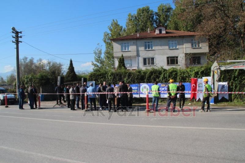 Akyazıda İkinci Etap Doğalgaz Çalışması Başladı