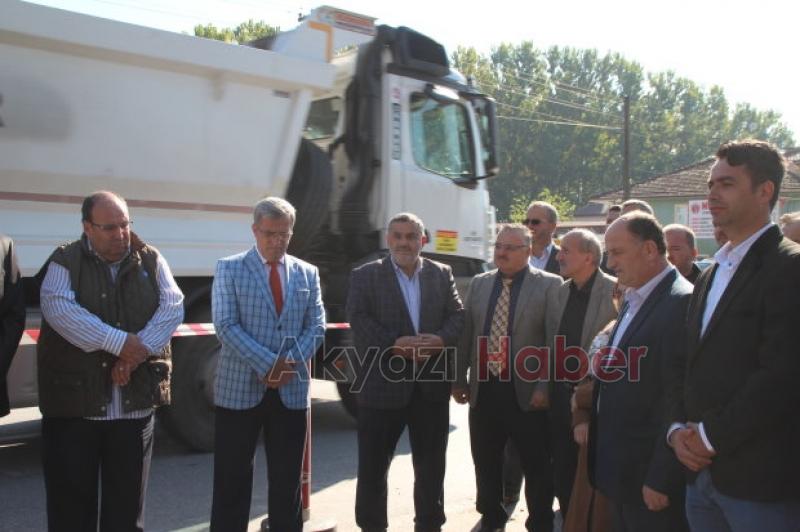 Akyazıda İkinci Etap Doğalgaz Çalışması Başladı