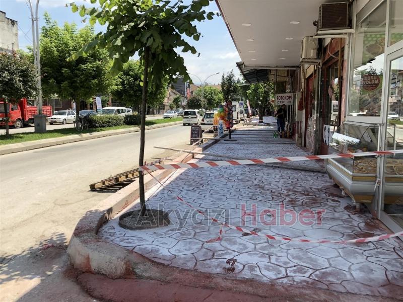 Akyazı’da İlçe Merkezi Yenileniyor