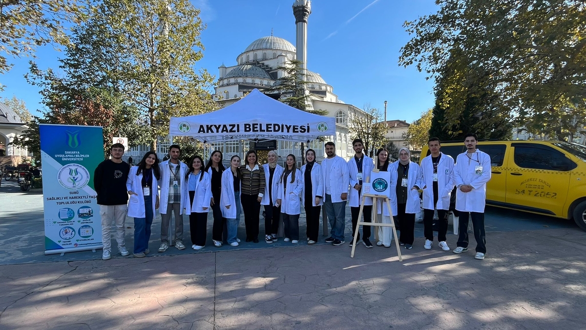 Akyazı’da kan şekeri ve tansiyon taraması yapıldı