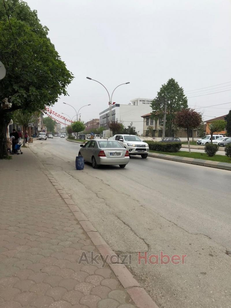 Akyazı’da ki İnsansız Araçlara Dikkat