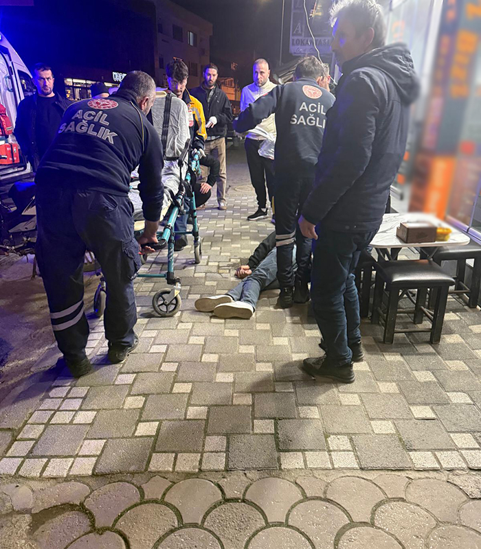 Akyazı’da korkutan olay: Genç gir anda yere yığıldı