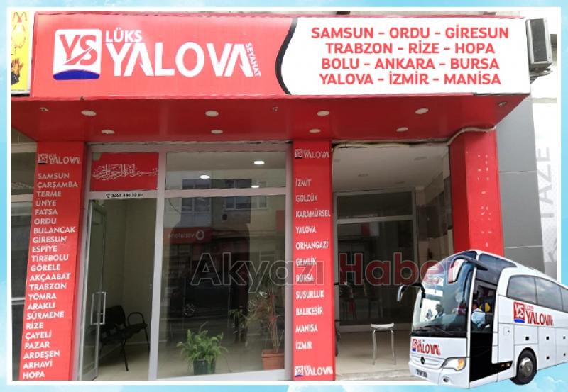 Akyazıda Lüks Yalova Seyahat Hizmet vermeye başladı