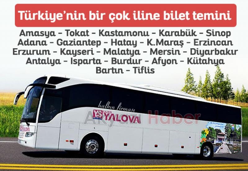 Akyazıda Lüks Yalova Seyahat Hizmet vermeye başladı