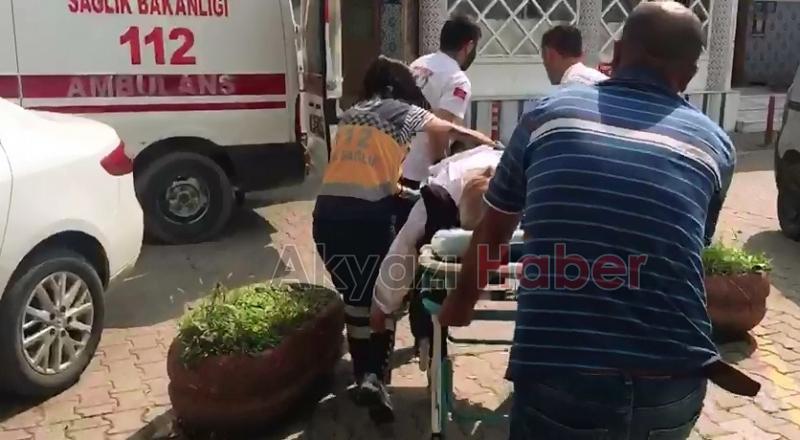 Akyazıda Parkta Otururken Kalp Krizi Geçirdi