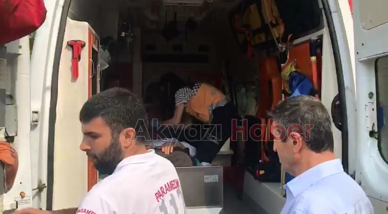 Akyazıda Parkta Otururken Kalp Krizi Geçirdi