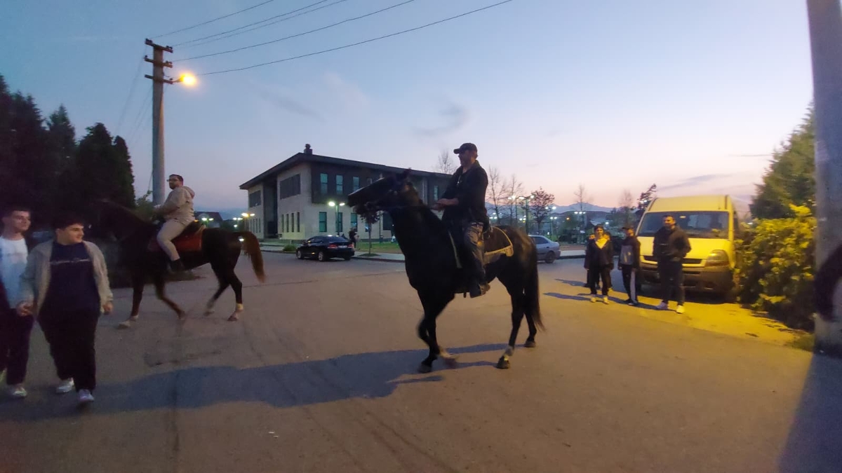 Akyazı’da renkli görüntüler