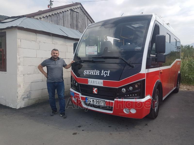 Akyazı’da Şehir İçi Dolmuşları Yenileniyor 