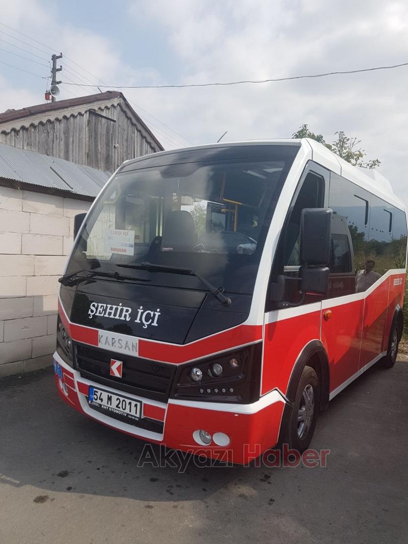 Akyazı’da Şehir İçi Dolmuşları Yenileniyor 