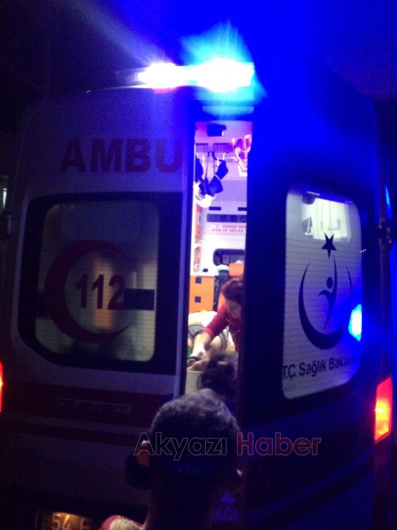 Akyazıda Silahı Saldırı 1 Yaralı