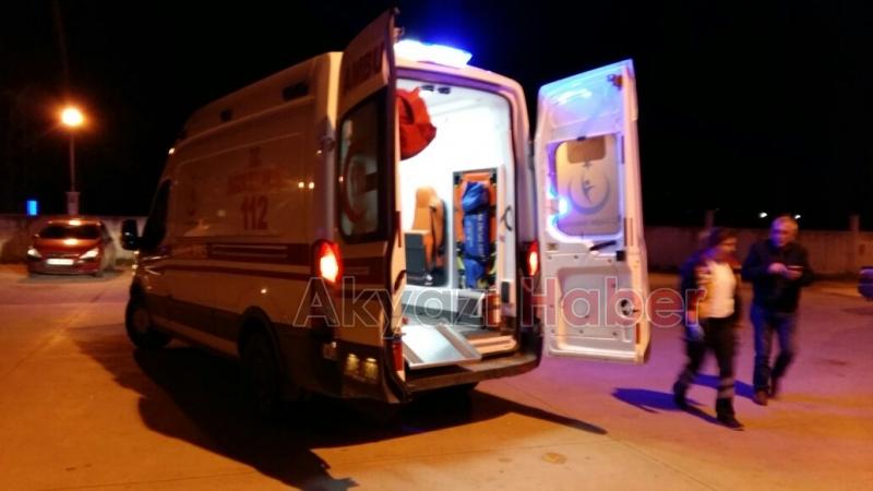 Akyazıda Silahı Saldırı 1 Yaralı