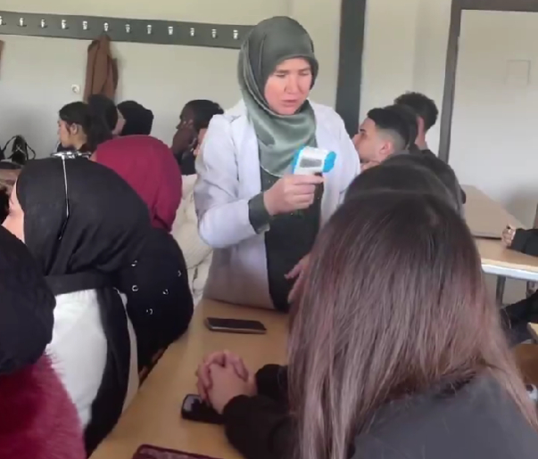 Akyazı’da yabancı öğrencilere sıtma eğitimi