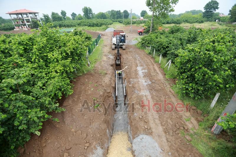 Akyazı'da yatırımlar sürüyor