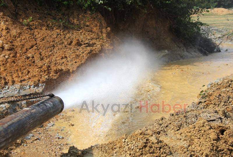 Akyazıda Yeni Jeotermal Kaynak Bulundu