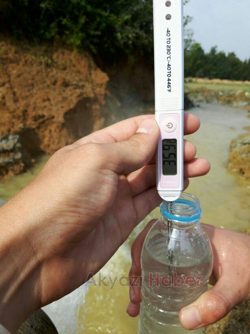 Akyazıda Yeni Jeotermal Kaynak Bulundu