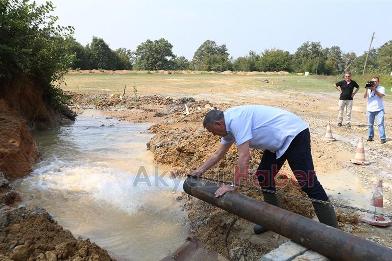 Akyazıda Yeni Jeotermal Kaynak Bulundu