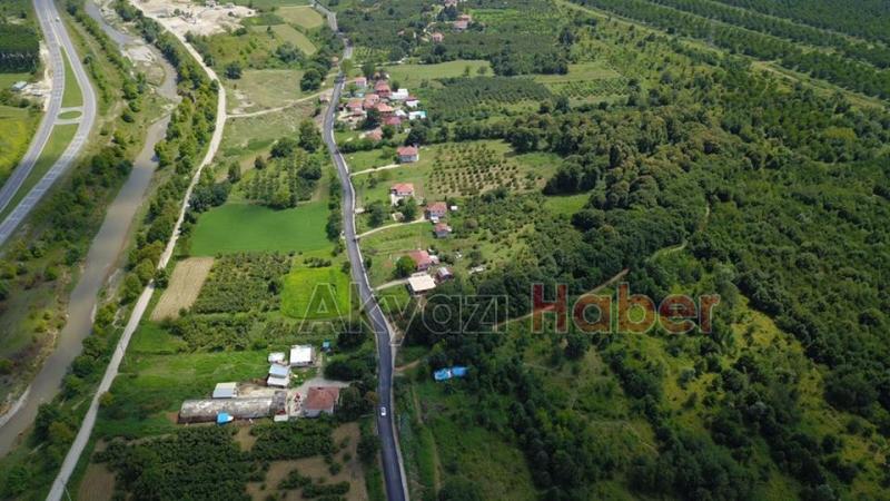 AKYAZIDA YOLLAR SICAK ASFALT İLE BULUŞTU