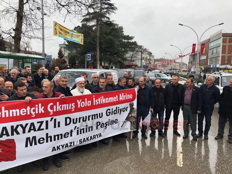 Akyazı’dan Afrin’e Askerimize Destek için Yola Çıktılar