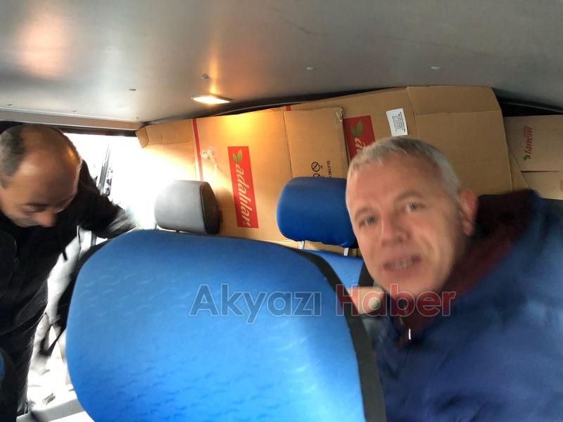 Akyazı’dan Afrin’e Askerimize Destek için Yola Çıktılar