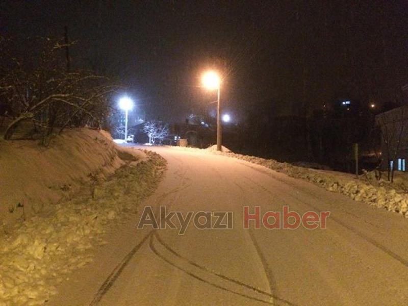 Akyazıdan Kar Manzaraları