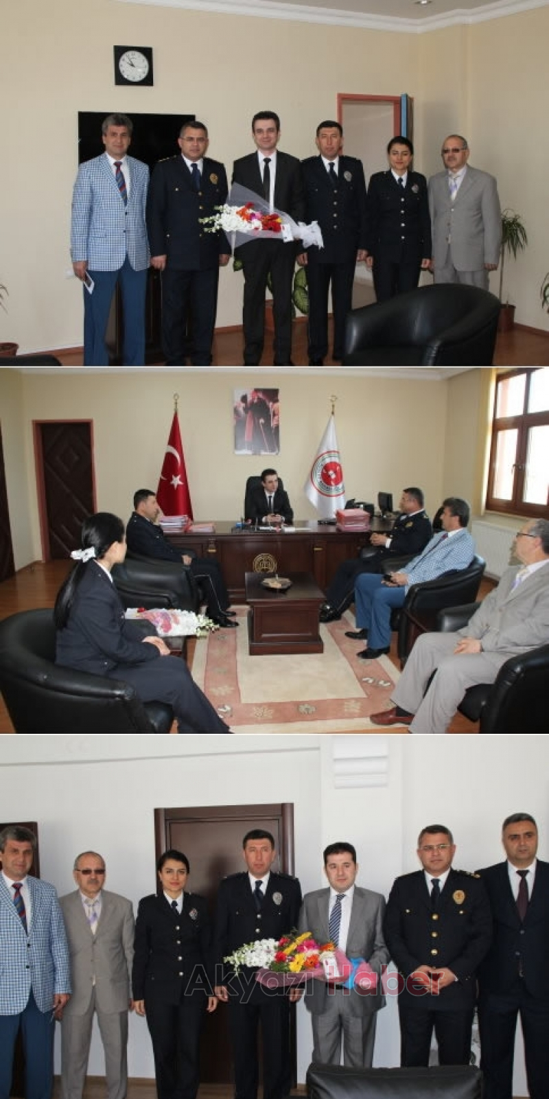 Akyazı Emniyet Müdürlüğü Polis Haftası Programı Ziyaretlerle Başladı