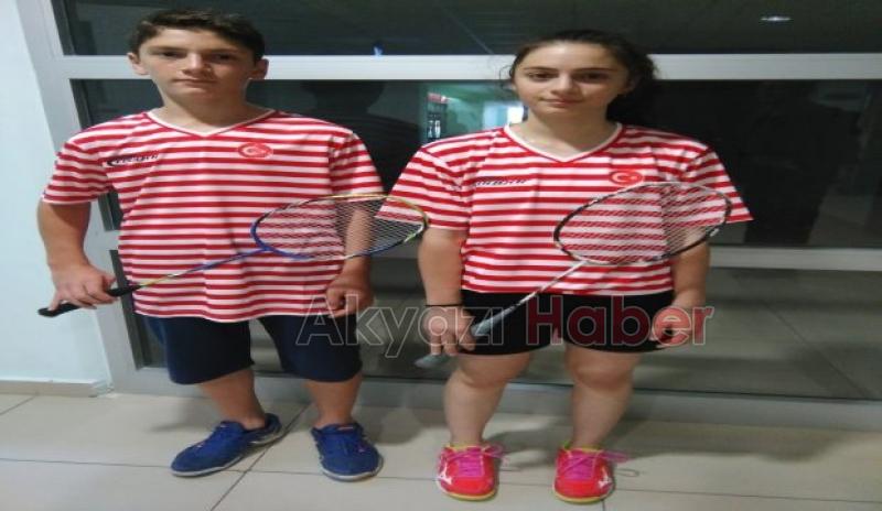 Akyazılı  Badmintonculardan Milli gurur