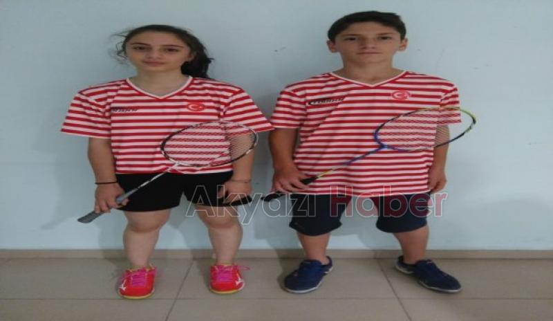 Akyazılı  Badmintonculardan Milli gurur