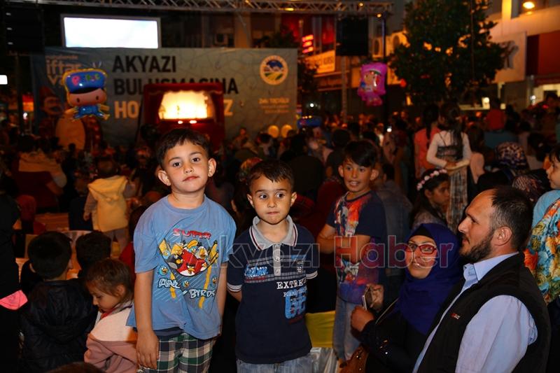 Akyazılı binler gönül sofralarında buluştu