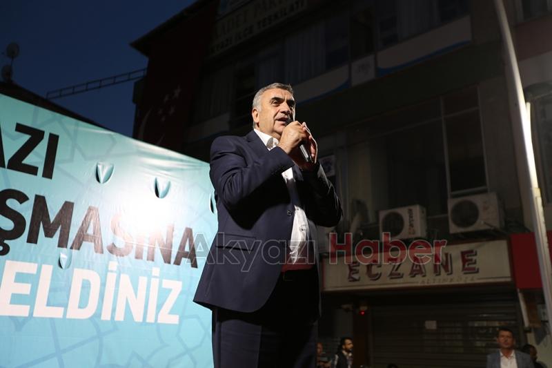 Akyazılı binler gönül sofralarında buluştu