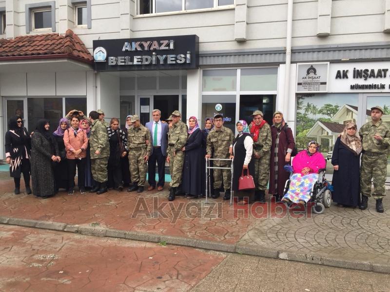   Akyazılı Engellilerin Temsili askerlik heyecanı