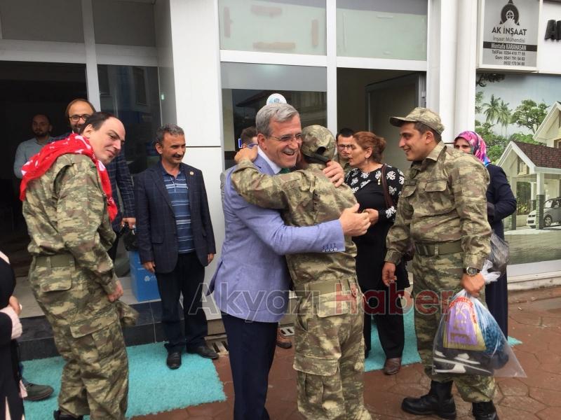   Akyazılı Engellilerin Temsili askerlik heyecanı