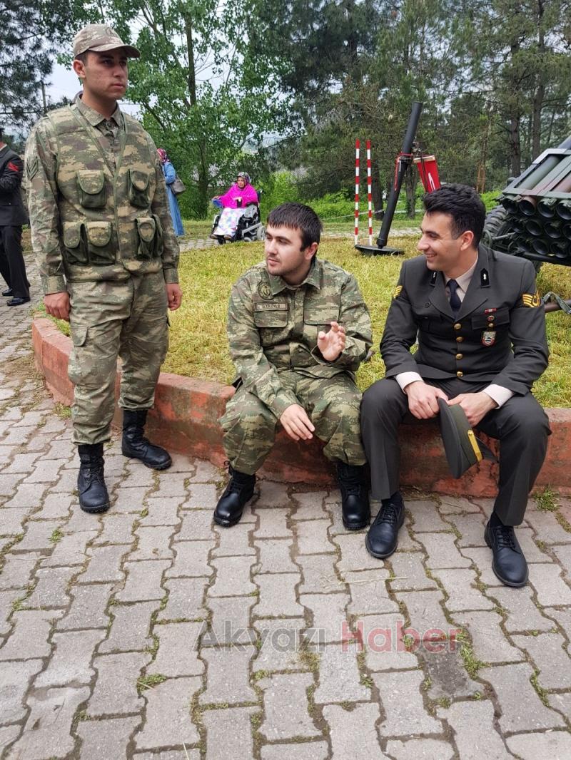   Akyazılı Engellilerin Temsili askerlik heyecanı