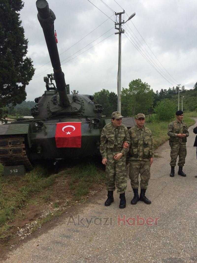   Akyazılı Engellilerin Temsili askerlik heyecanı