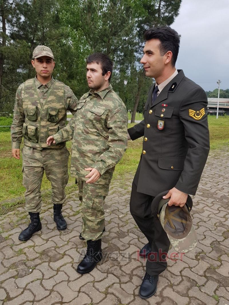   Akyazılı Engellilerin Temsili askerlik heyecanı