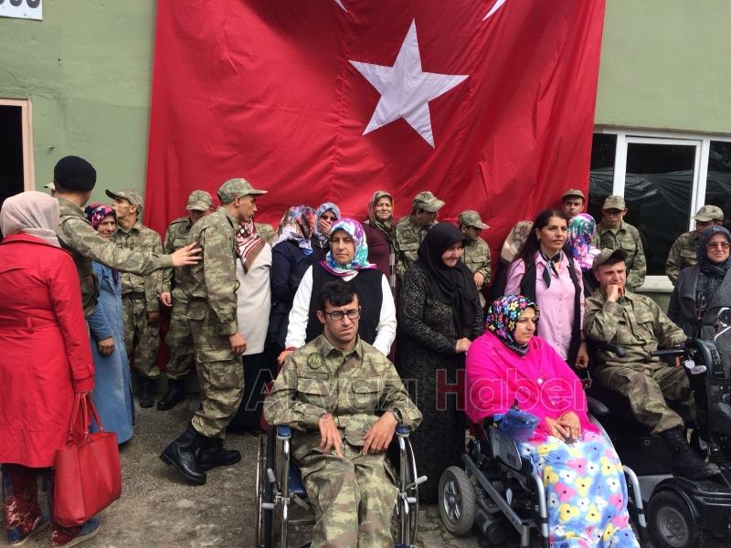   Akyazılı Engellilerin Temsili askerlik heyecanı