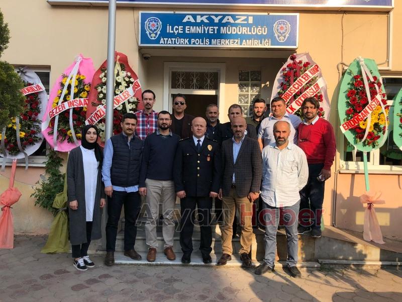 Akyazılı Gazeteciler Polis Haftasını kutladı