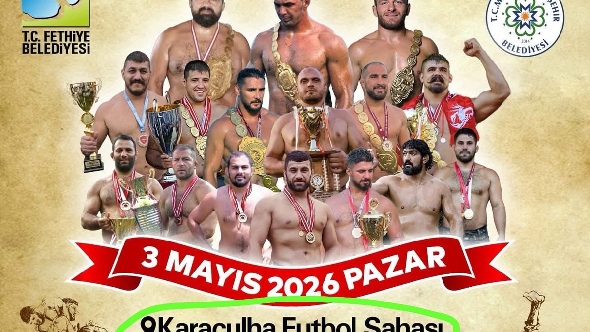 Akyazılı Genç Pehlivan Fethiye’de Kürsünün En Üst Basamağında