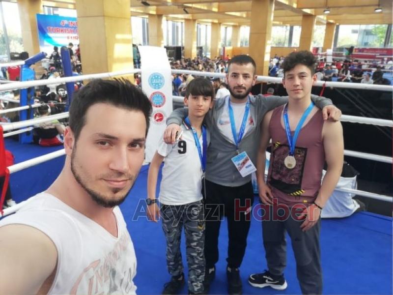 Akyazılı sporculardan büyük başarı Avrupa ikincisi oldular