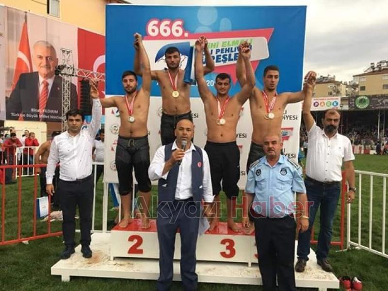 Akyazılı güreşçi  Elmalı Yağlı Güreşlerinde  Boy gösterecek