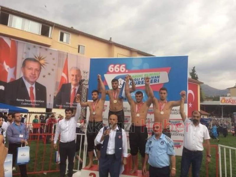 Akyazılı güreşçi  Elmalı Yağlı Güreşlerinde  Boy gösterecek