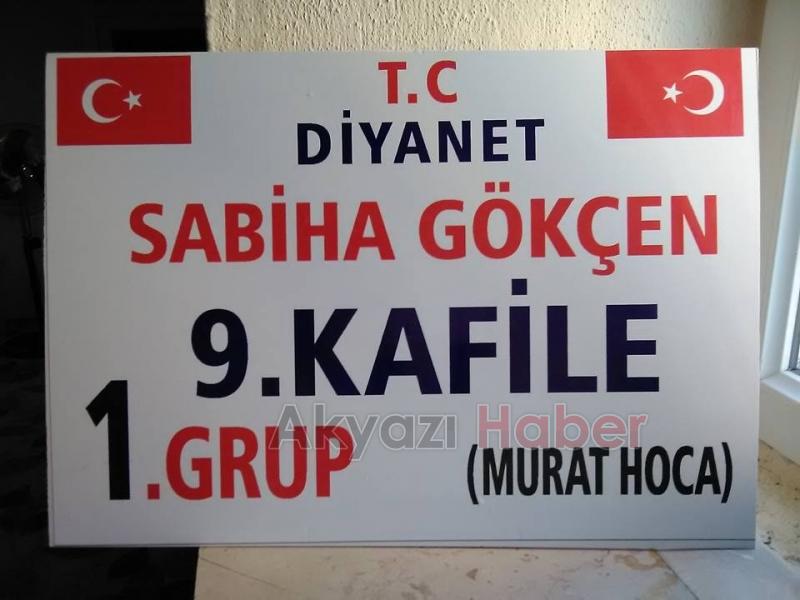 Akyazılı Hacı Adayları Kutsal Topraklara Dualarla Uğurlandı