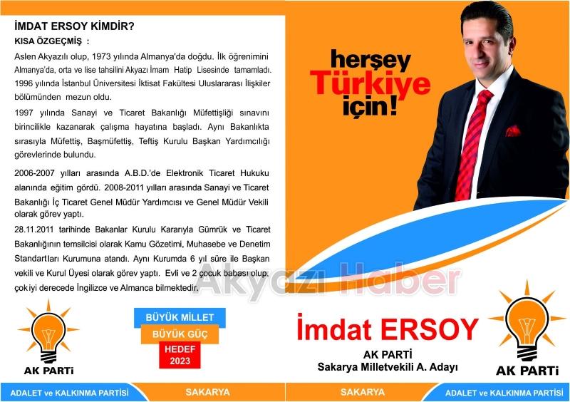 Akyazılı İmdat Ersoy Neden Milletvekili Aday Adayı Oldu