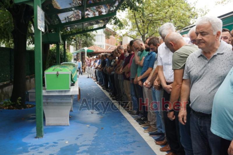 Akyazılı iş adamı fazlı özdemir son yolculuğuna uğurlandı