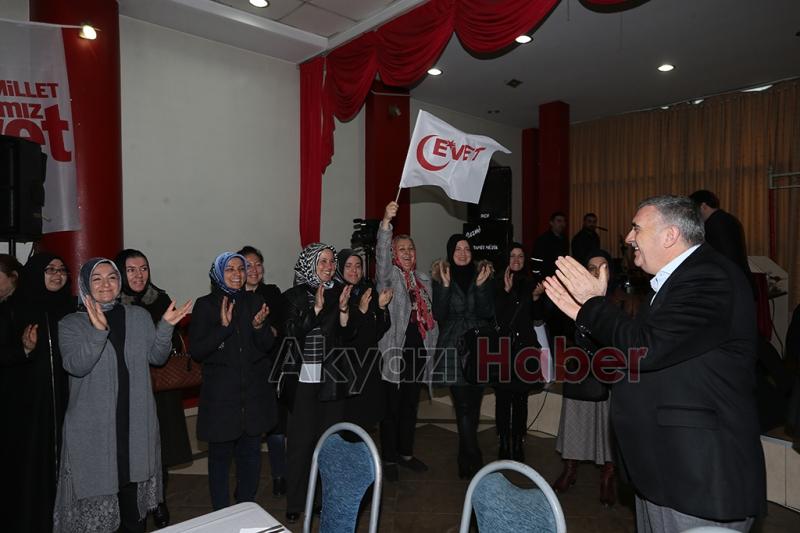 Akyazılı Kadınlar Kahvaltıda Buluştu