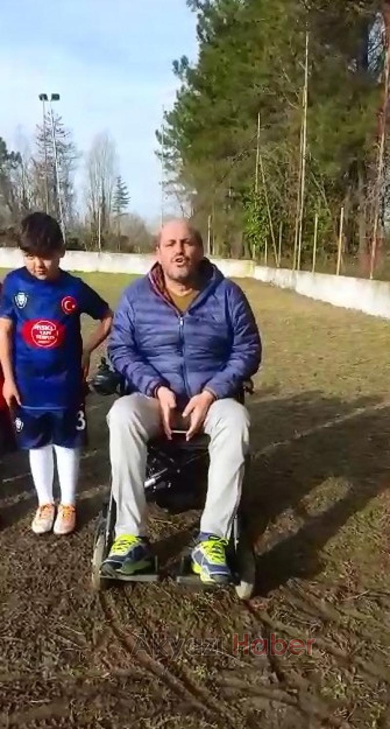 Akyazılı Minik Sporcular Şehitlerimiz İçin Dua Etti