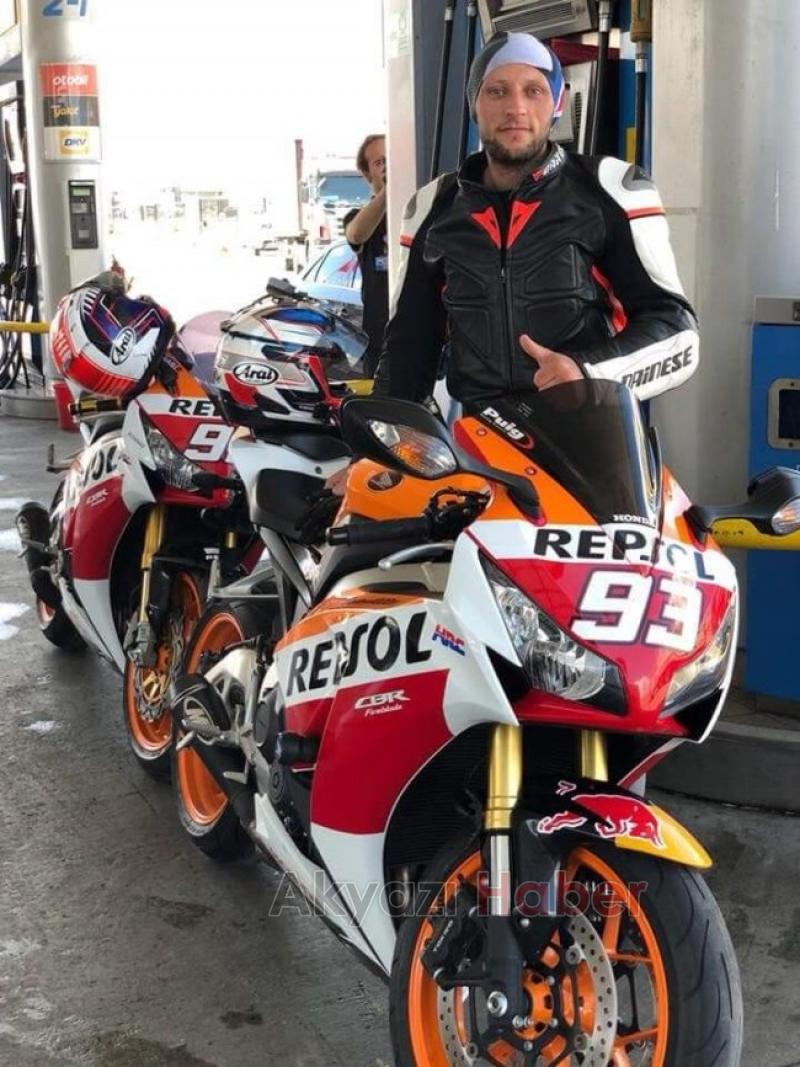 AKYAZILI MOTOSiKLET TUTKUNU GENCİN FECİ SONU