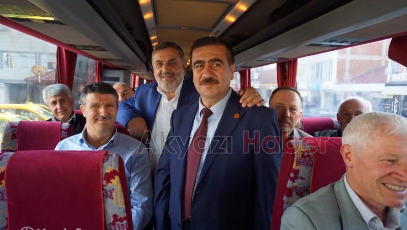 Akyazılı Muhtarlar Afrin’e Destek İçin Yola Çıktı