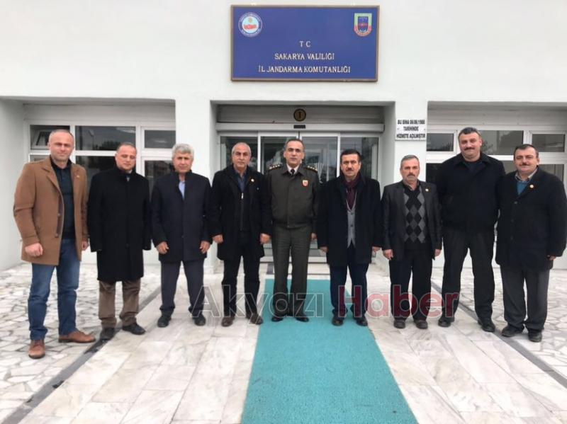 Akyazılı Muhtarlardan Afrin Zeytin Dalı Harekatına Destek