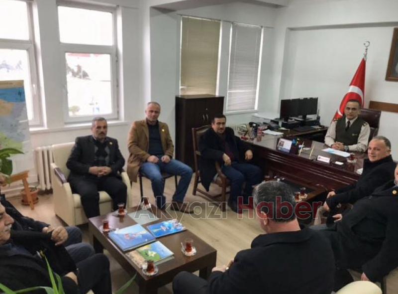 Akyazılı Muhtarlardan Afrin Zeytin Dalı Harekatına Destek